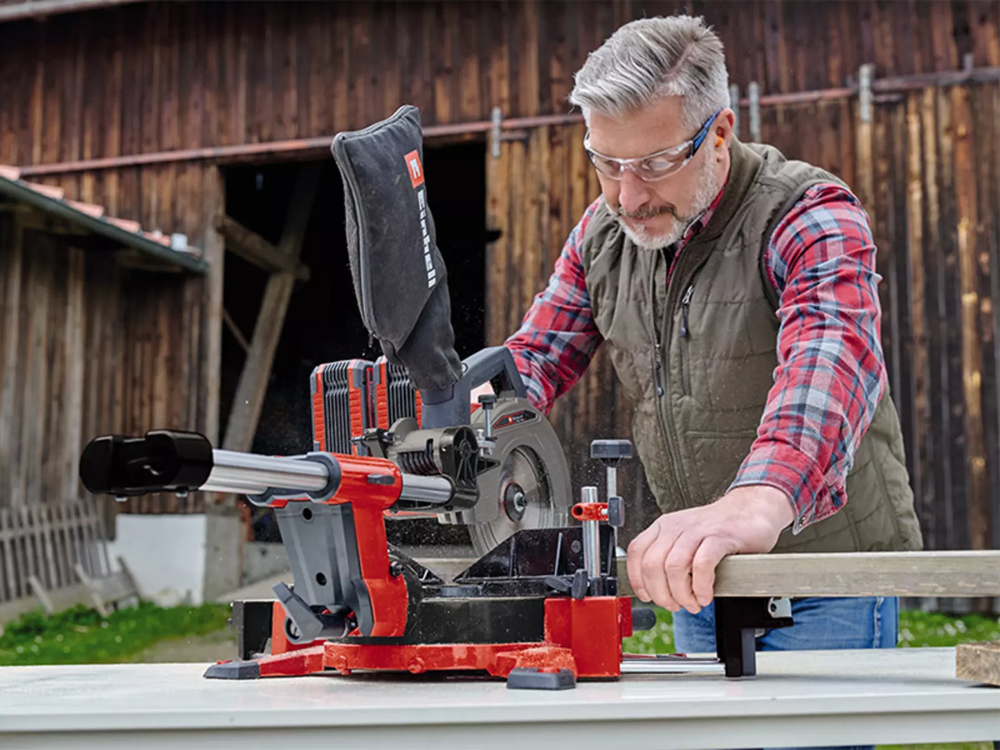 Cordless Sliding Mitre Saw 36/210 Li