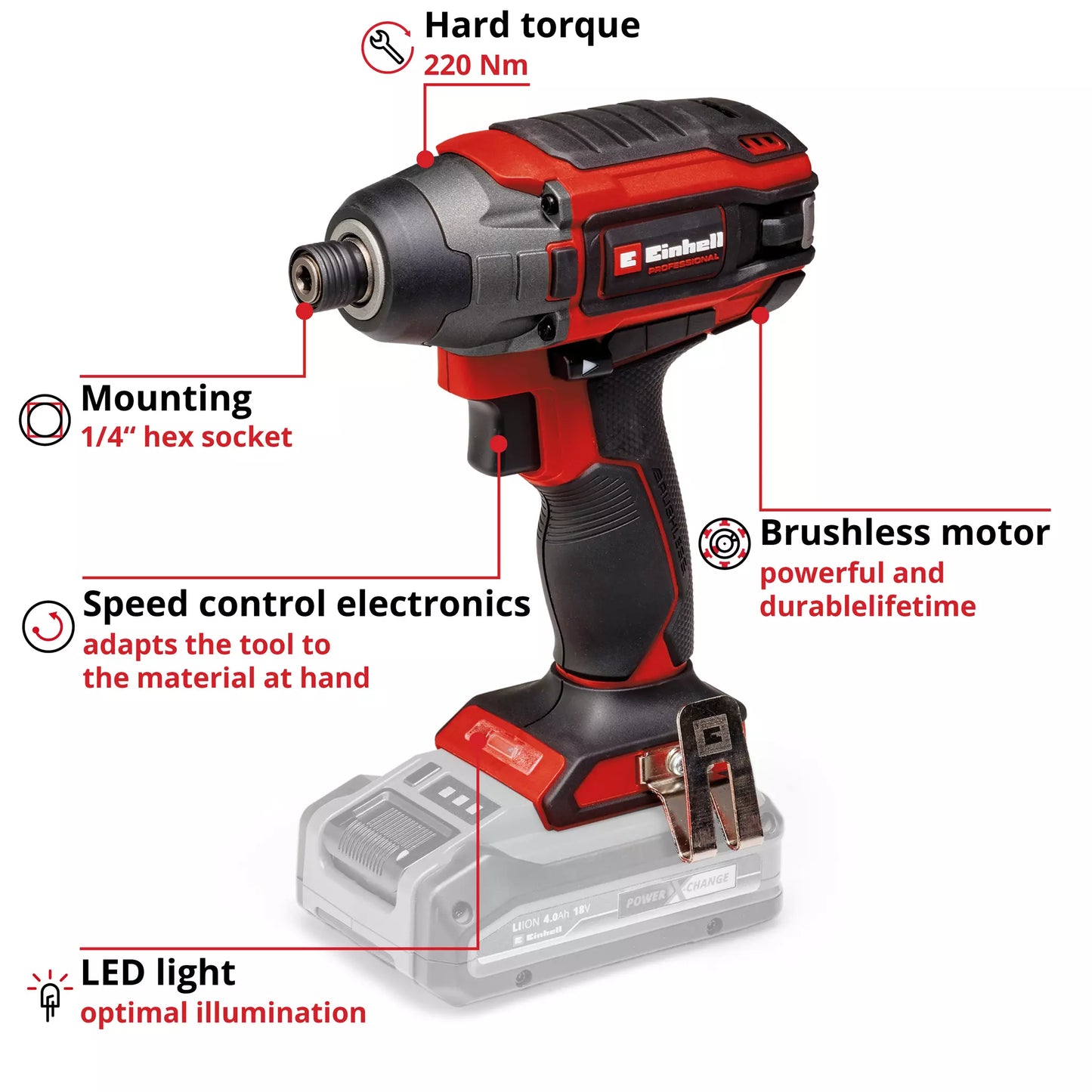 18V Cordless Impact Driver
